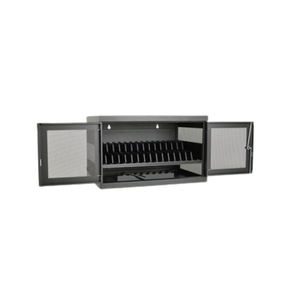 Eaton Tripp Lite 16-Device AC Charging Station – For Laptops & Chromebooks, Wall/Floor/Desktop Mountable 10 ft. Cord, Black