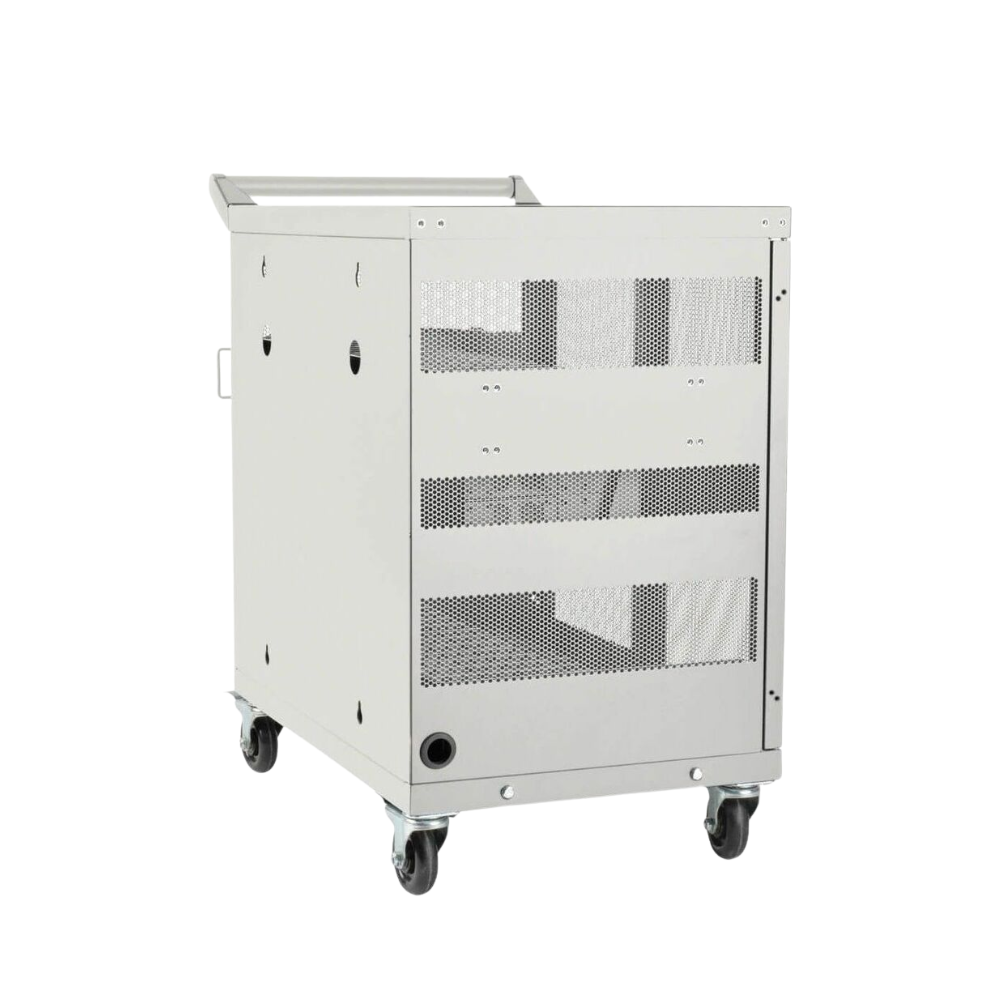 Eaton Tripp Lite 32-Device USB Charging Cart – For iPad, Android, Surface & Tablets, Wall-Mountable, White