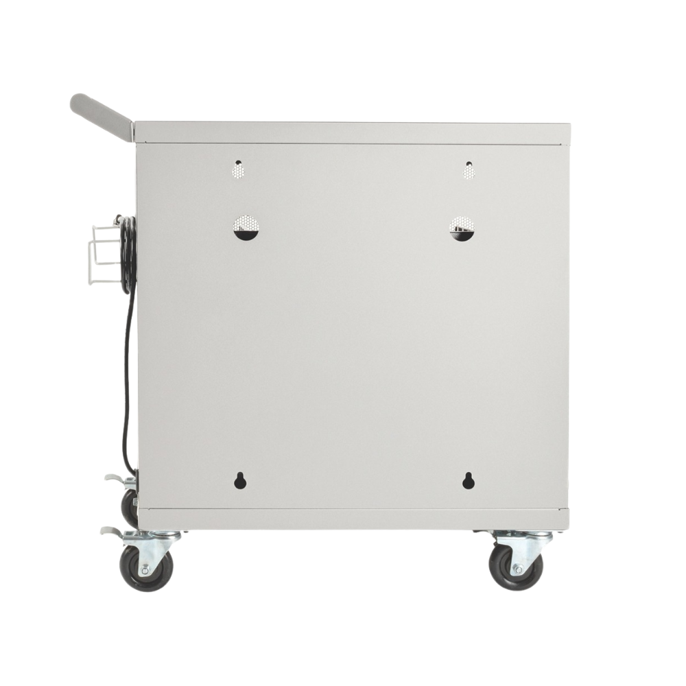 Eaton Tripp Lite 32-Device USB Charging Cart – For iPad, Android, Surface & Tablets, Wall-Mountable, White