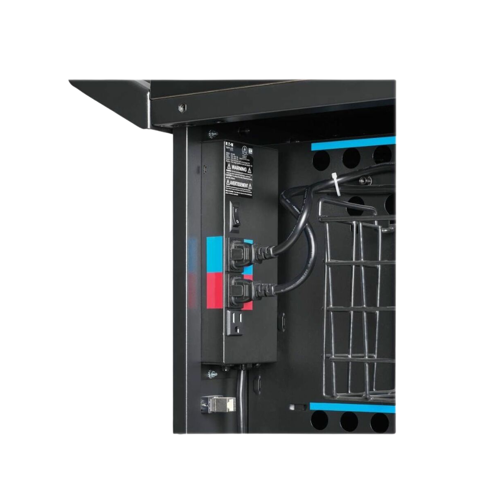 Eaton Tripp Lite Series 48-Device AC Charging Cart – Laptops & Chromebooks – 120V – 10 ft. Cord – Black
