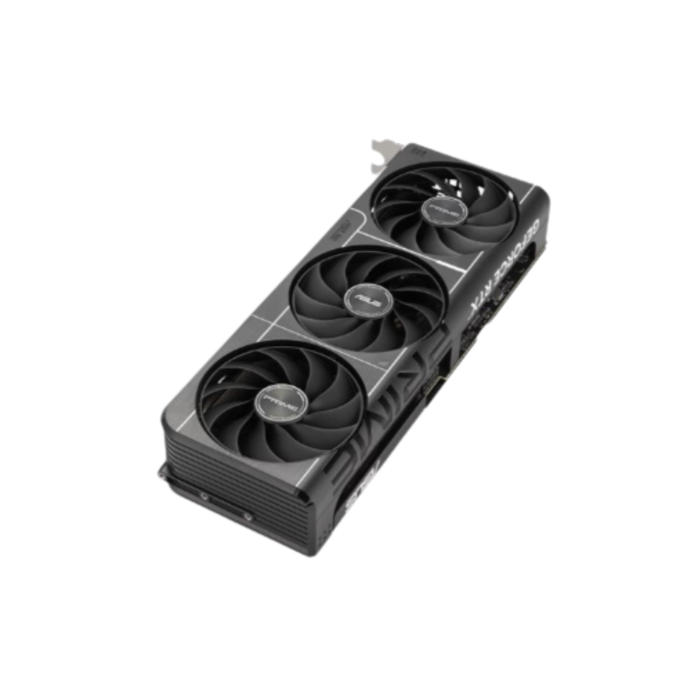 ASUS NVIDIA GeForce RTX 5060 Ti Prime Overclocked Triple Fan 16GB GDDR7 PCIe 5.0 Graphics Card - Black