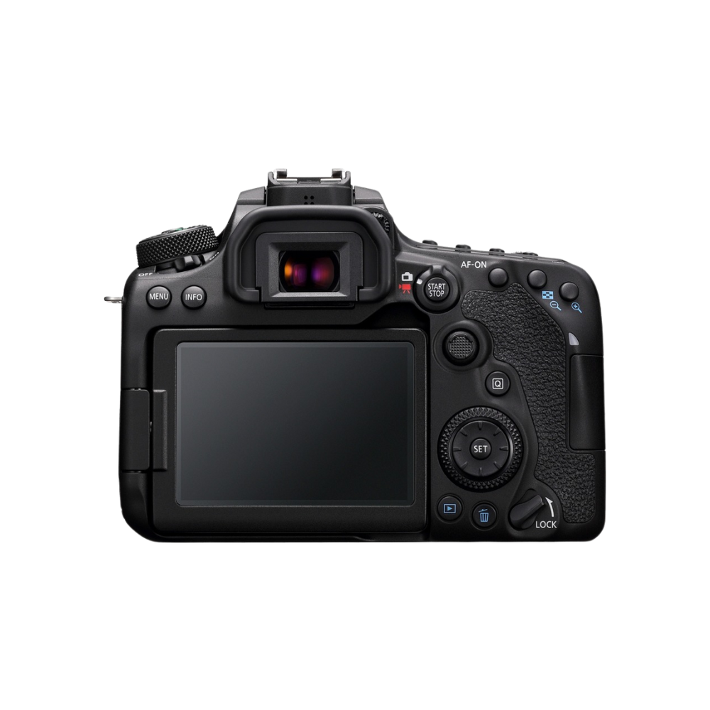 Canon EOS 90D 32.5MP DSLR Touchscreen LCD Camera (Body Only) – Black