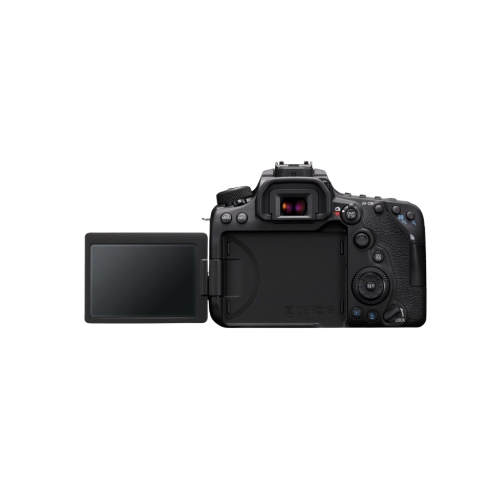Canon EOS 90D 32.5MP DSLR Touchscreen LCD Camera (Body Only) – Black