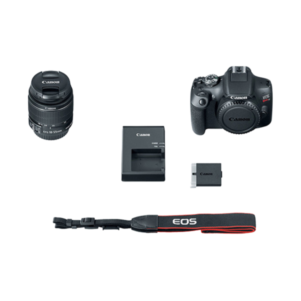 Canon EOS Rebel T7 24.1MP DSLR Camera with 18-55mm Lens