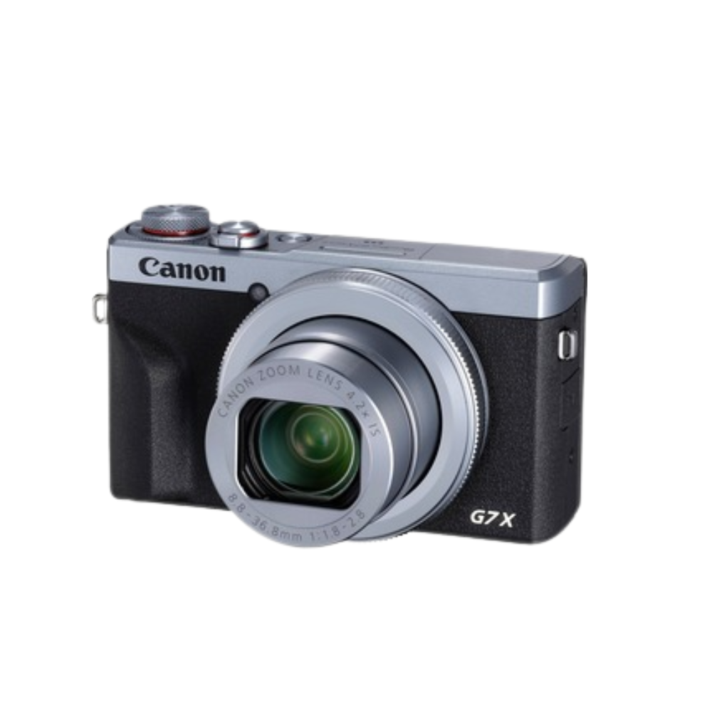Canon PowerShot G7 X Mark III 20.1MP Touchscreen LCD Compact Camera – Silver