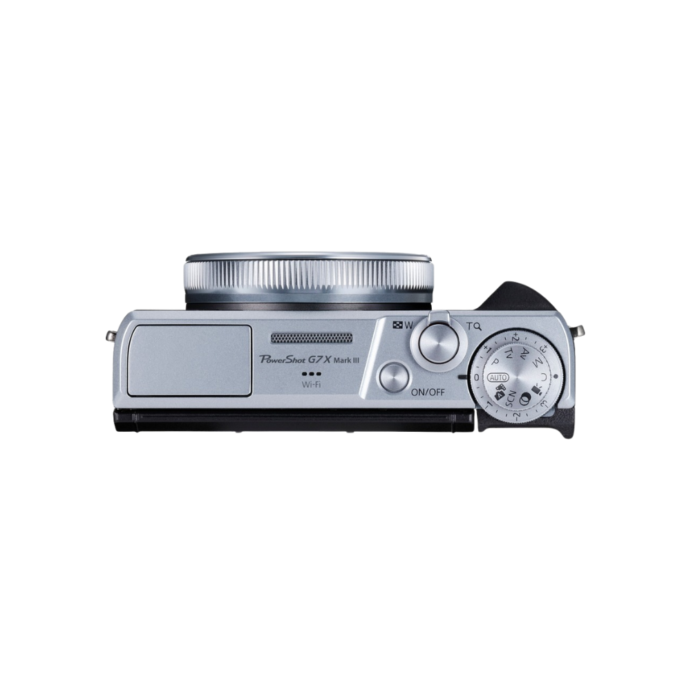 Canon PowerShot G7 X Mark III 20.1MP Touchscreen LCD Compact Camera – Silver