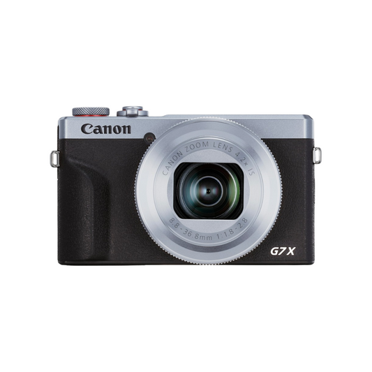Canon PowerShot G7 X Mark III 20.1MP Touchscreen LCD Compact Camera – Silver