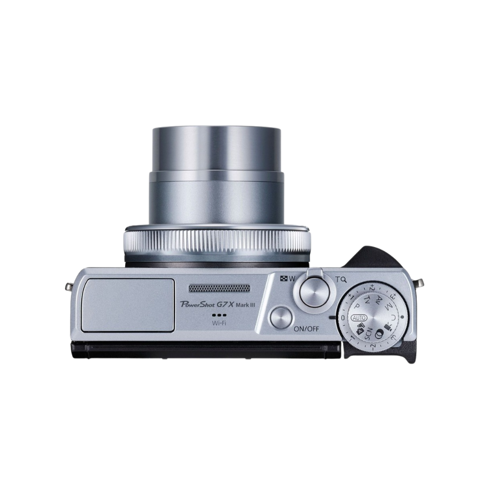 Canon PowerShot G7 X Mark III 20.1MP Touchscreen LCD Compact Camera – Silver