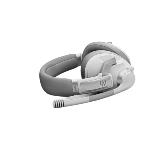 EPOS H3PRO Hybrid Wireless Gaming Headset - Stereo - Wired/Wireless - Bluetooth - USB Type-A & 3.5mm - Noise Cancelling - Ghost White