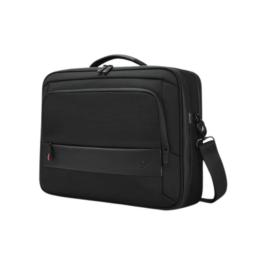 Lenovo 16" Laptop Carrying Case – Briefcase Style – Black – Water & Tear Resistant – Recycled Material – Fits Notebook, Chromebook, Accessories
