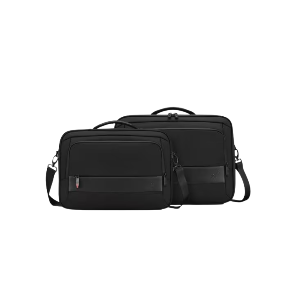 Lenovo 16" Laptop Carrying Case – Briefcase Style – Black – Water & Tear Resistant – Recycled Material – Fits Notebook, Chromebook, Accessories
