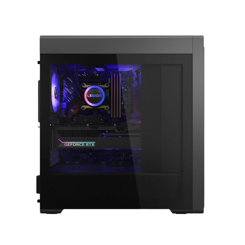 Lenovo Legion T7 34IAS10 Gaming Desktop Computer - Intel Core Ultra 9 285K - NVIDIA GeForce RTX 5080 - Tower - Storm Gray
