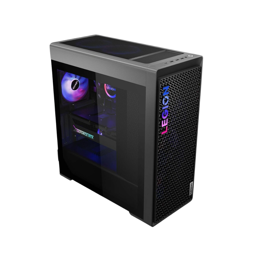 Lenovo Legion T7 34IAS10 Gaming Desktop Computer - Intel Core Ultra 9 285K - NVIDIA GeForce RTX 5080 - Tower - Storm Gray