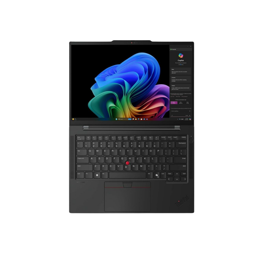 Lenovo ThinkPad T14s Gen 6 14" Copilot+ PC Notebook – Snapdragon X Series – Black