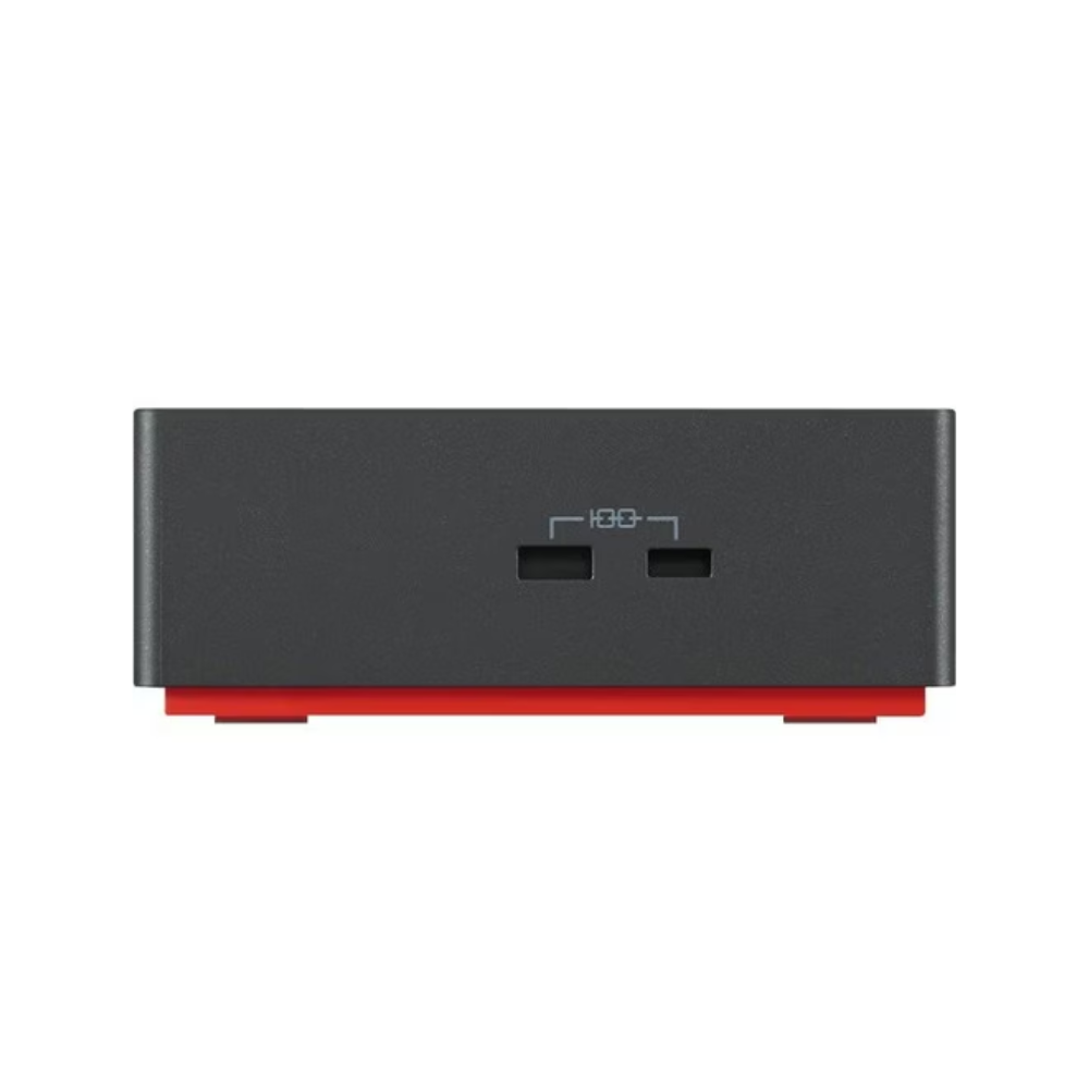 Lenovo USB-C Dual Display Travel Dock (No Adapter) – 100W PD – Dual 4K – USB-C/A – HDMI – DP – RJ-45 – Windows