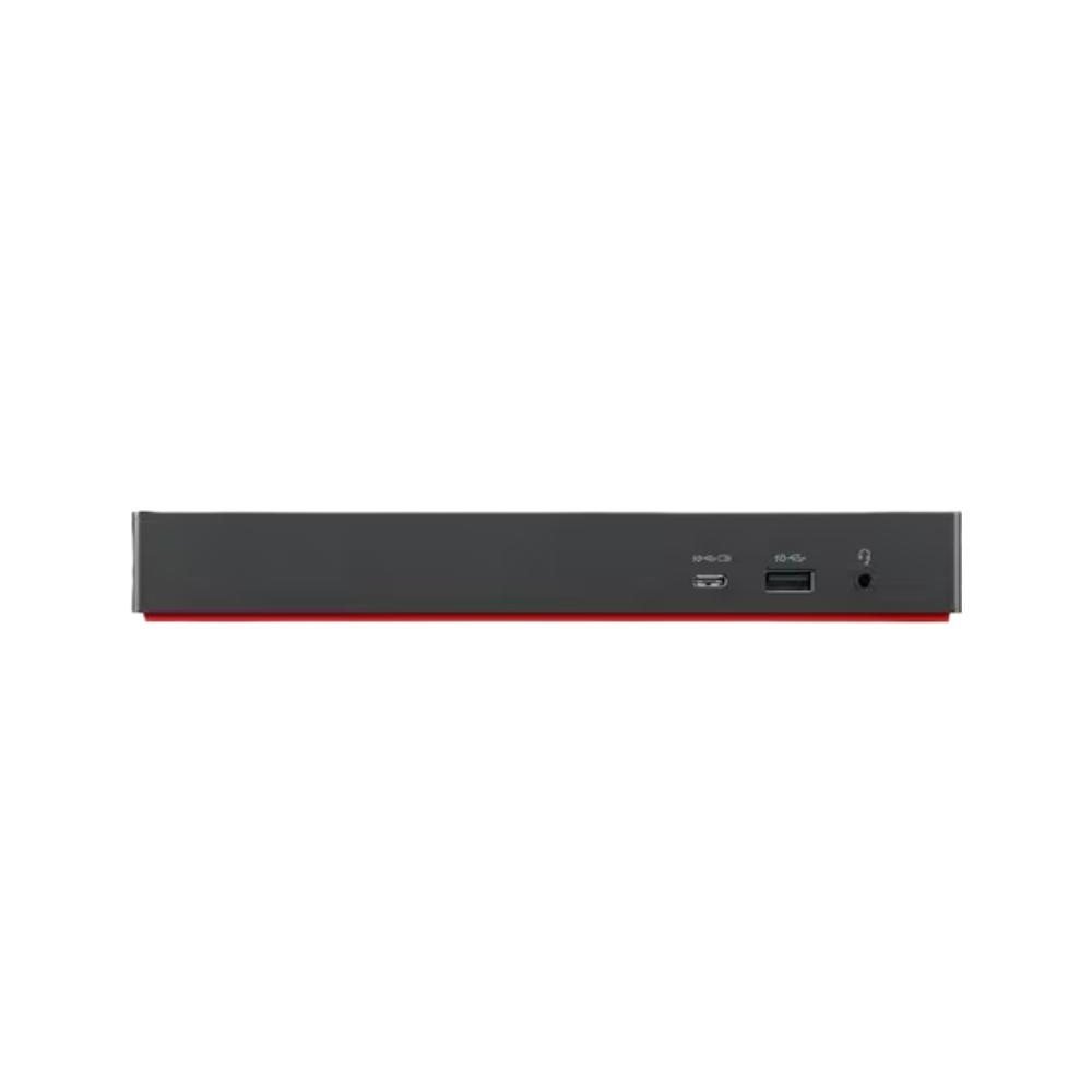 Lenovo USB-C Dual Display Travel Dock (No Adapter) – 100W PD – Dual 4K – USB-C/A – HDMI – DP – RJ-45 – Windows