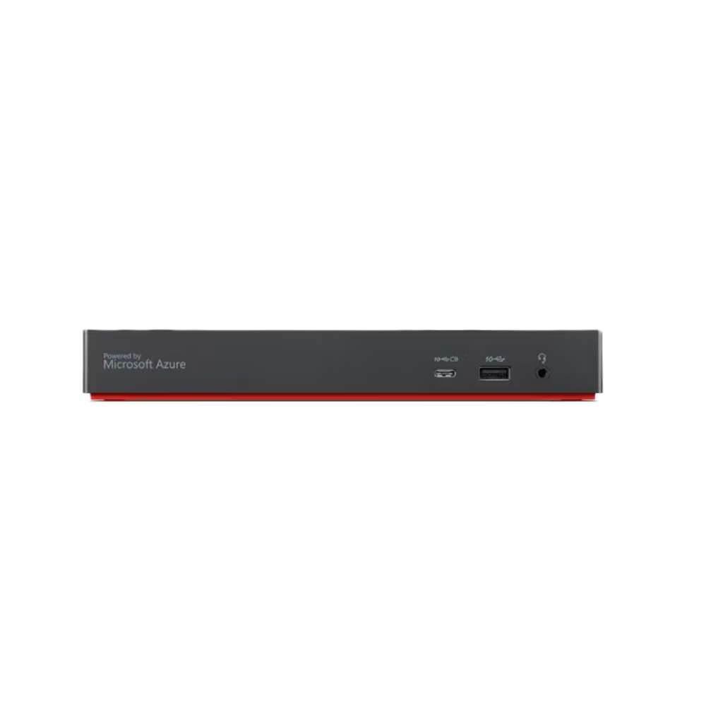 Lenovo USB-C Dual Display Travel Dock – 135W PD – Dual 4K – USB-C/A – HDMI – DP – RJ-45 – Windows