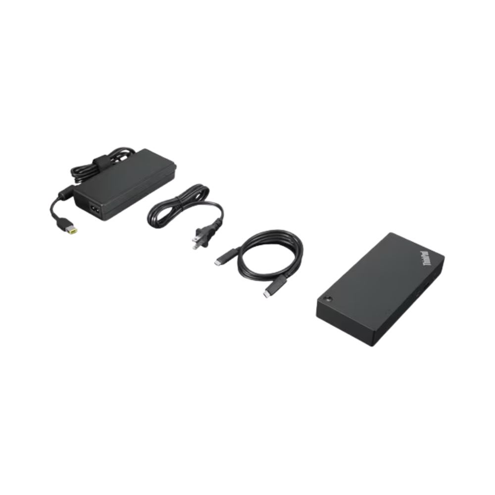 Lenovo ThinkPad USB-C Dock – 90W – 3 Displays – HDMI/DP – Gigabit Ethernet