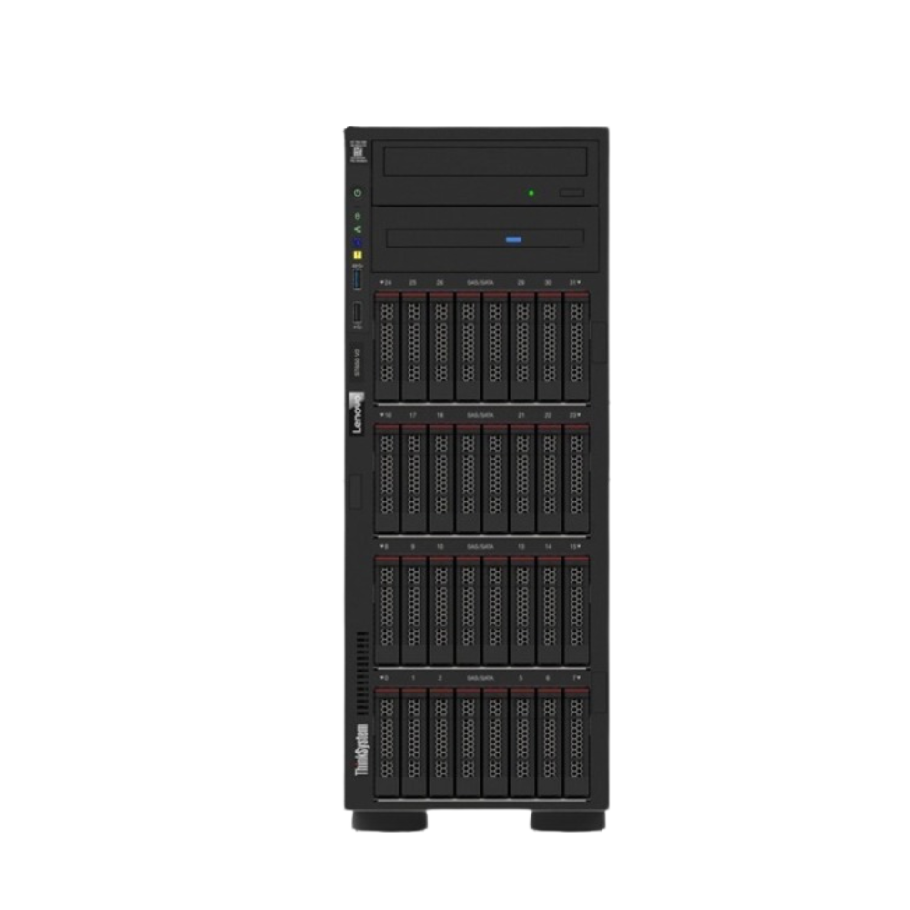 Lenovo ThinkSystem ST650 V2 Tower Server – Xeon Silver 4309Y – 32GB RAM – 8x SFF – 750W RPS