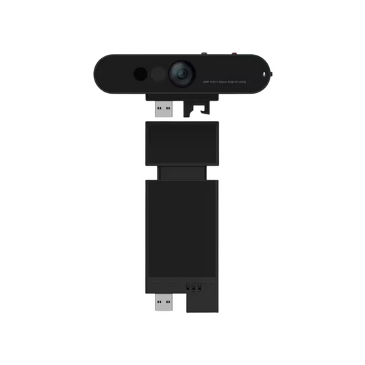 Lenovo ThinkVision MC60 Webcam – 1080p FHD – USB Type-A – Adjustable 65°/78°/90° FOV – Dual Mics – Privacy Shutter – For Monitor