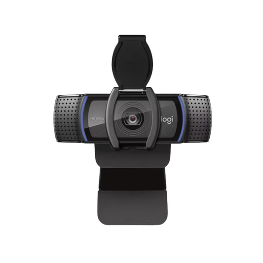 Logitech C920e Webcam – 3MP – 1080p FHD – 30fps – USB-A – Auto-Focus – 78° FOV – Dual Mics – Privacy Shade – TAA Compliant