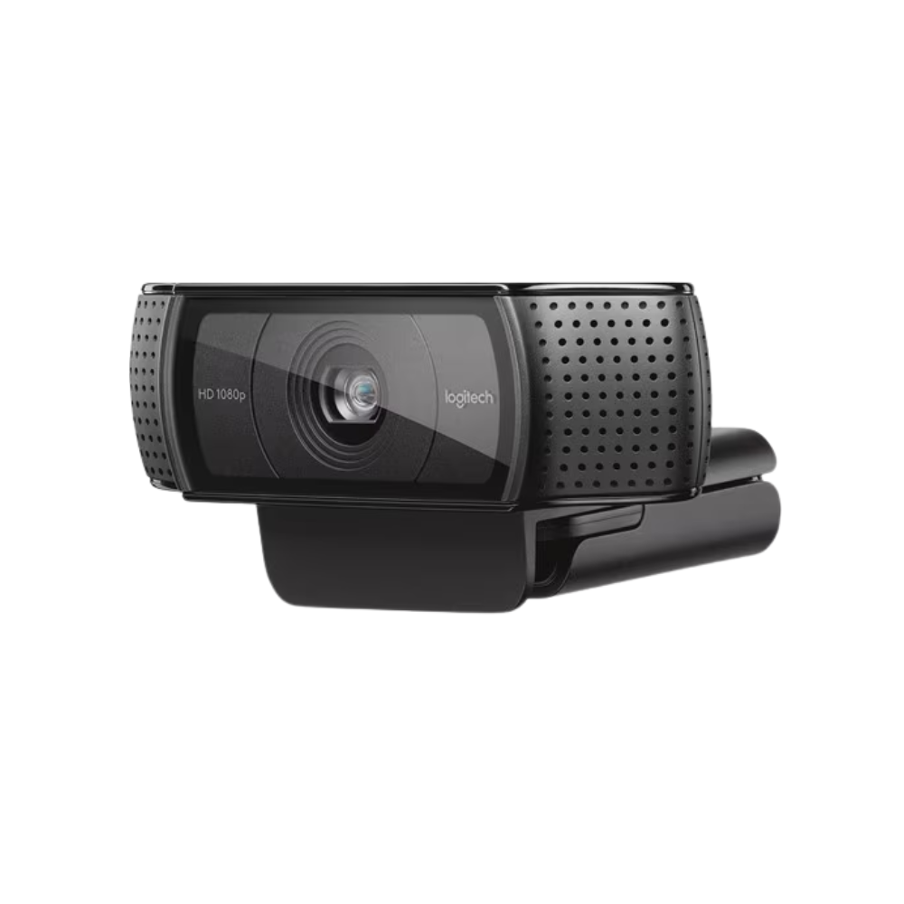 Logitech C920e Webcam – 3MP – 1080p FHD – 30fps – USB-A – Auto-Focus – 78° FOV – Dual Mics – Privacy Shade – TAA Compliant