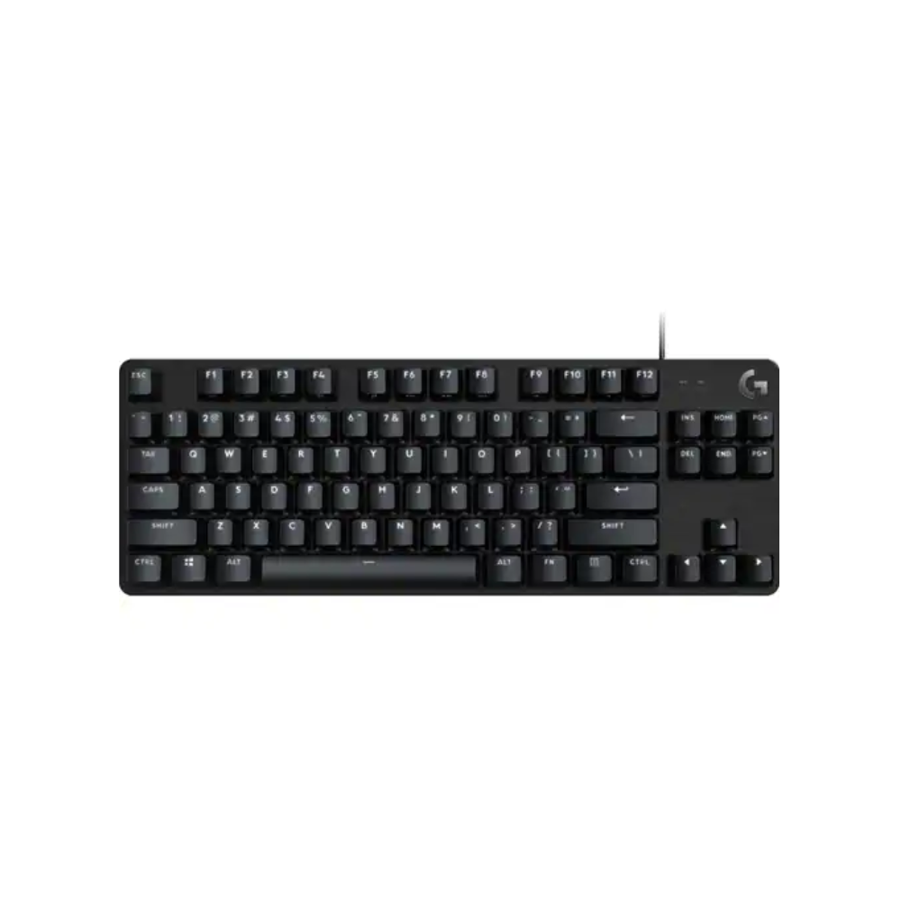 Logitech G413 TKL SE Mechanical Gaming Keyboard – Tenkeyless – Mechanical Switches – USB 2.0 – White LED Backlit – Rugged Aluminum Frame – PC & Mac Compatible