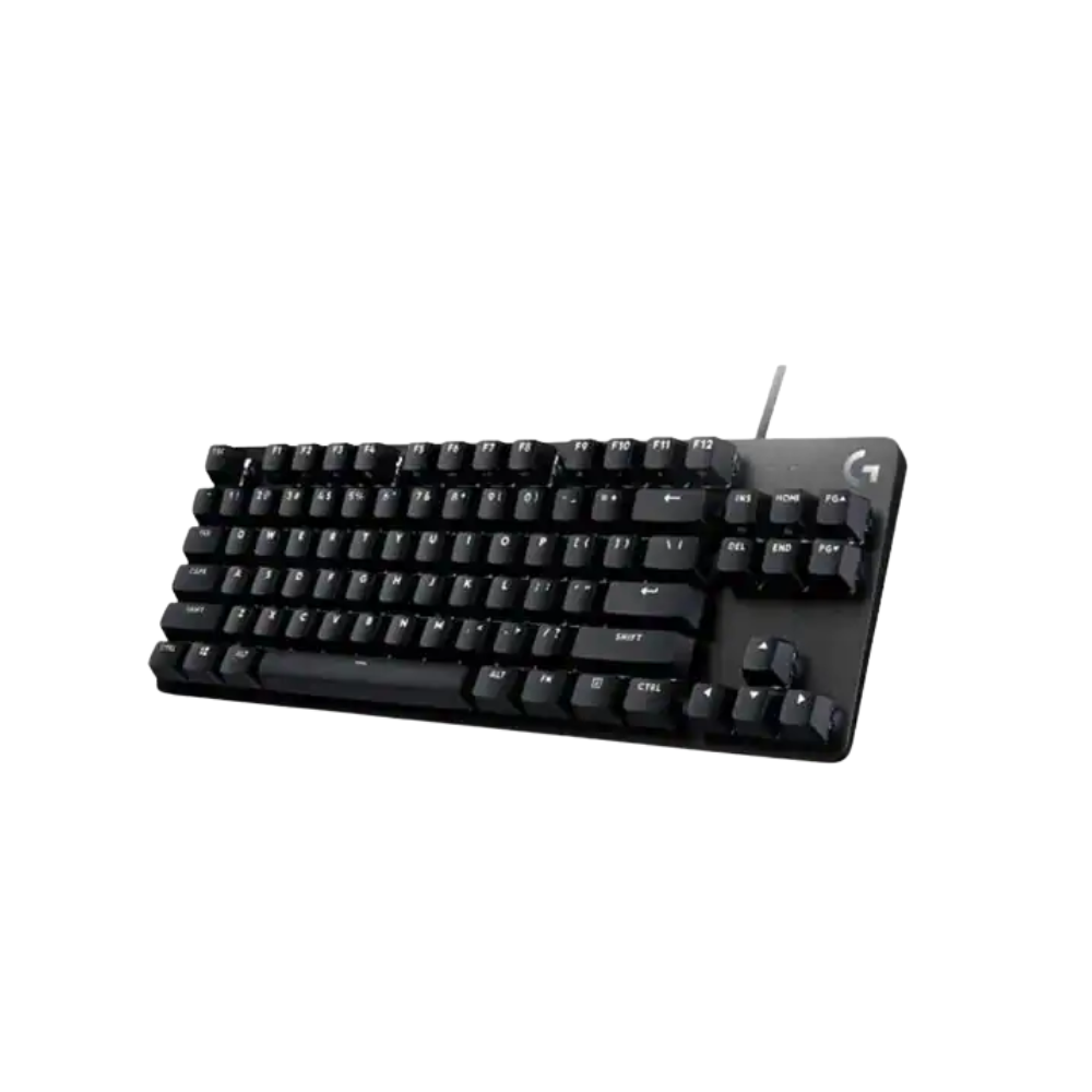 Logitech G413 TKL SE Mechanical Gaming Keyboard – Tenkeyless – Mechanical Switches – USB 2.0 – White LED Backlit – Rugged Aluminum Frame – PC & Mac Compatible