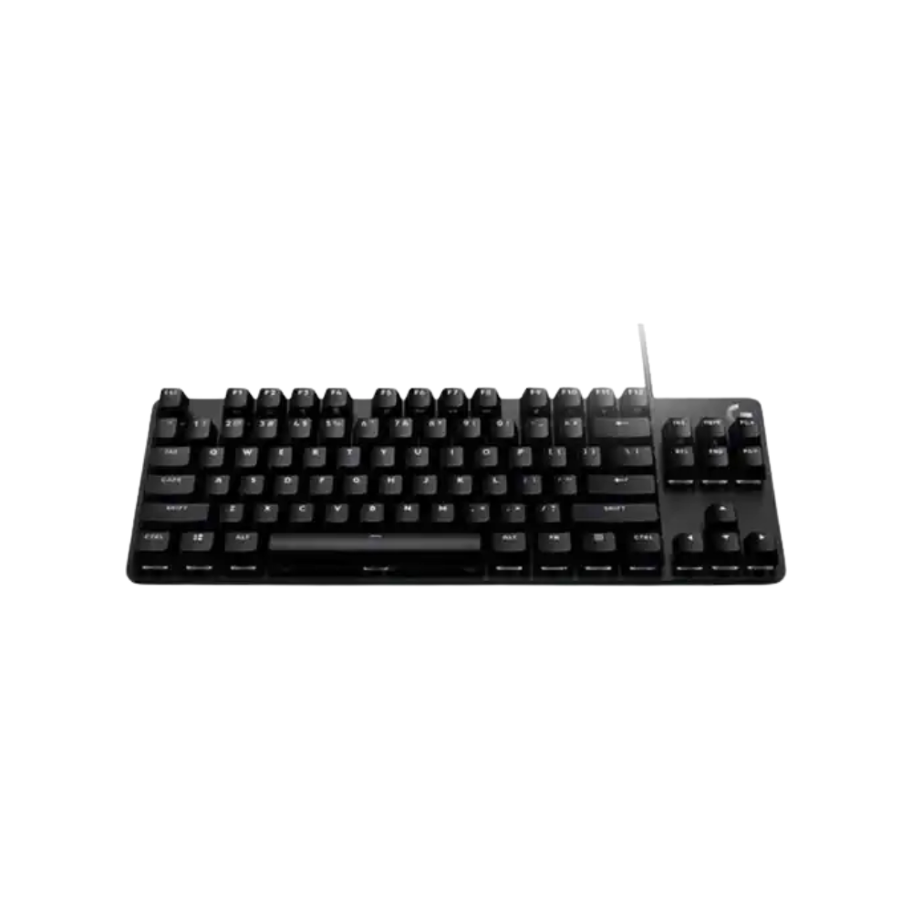 Logitech G413 TKL SE Mechanical Gaming Keyboard – Tenkeyless – Mechanical Switches – USB 2.0 – White LED Backlit – Rugged Aluminum Frame – PC & Mac Compatible