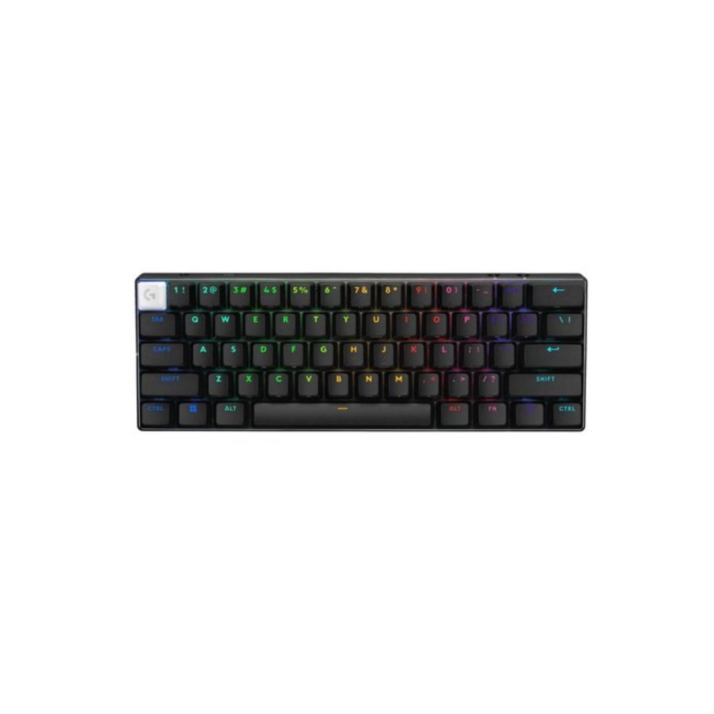 Logitech G PRO X 60 LIGHTSPEED Wireless Mechanical Gaming Keyboard – Ultra Compact TKL 60%, GX Optical Switches, RGB, Black