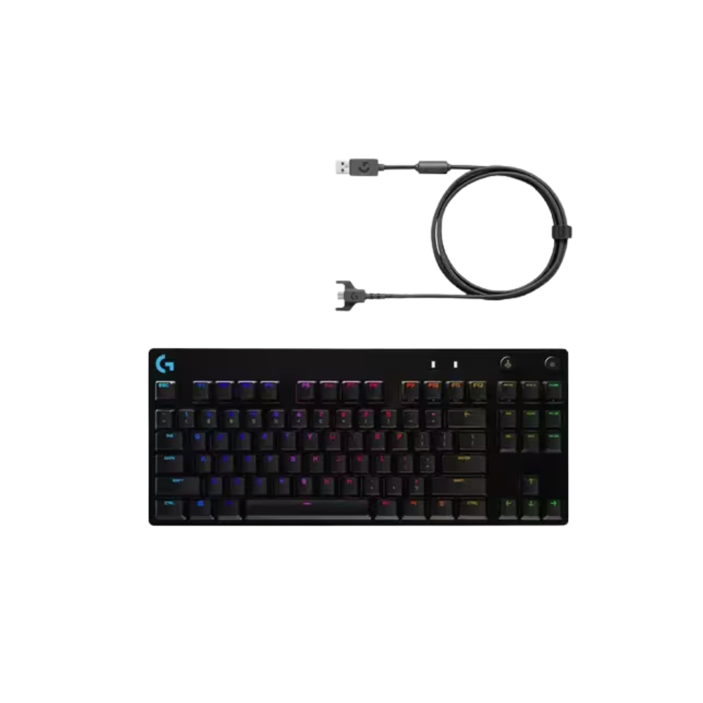 Logitech PRO Mechanical Gaming Keyboard - USB - Mechanical Switch - Windows Compatible