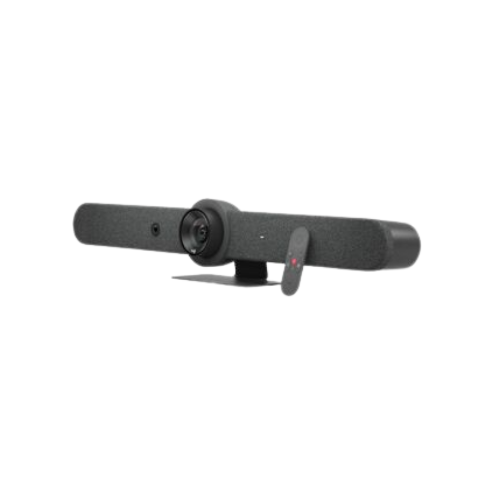Logitech Rally Bar All-in-One Video Bar – 4K UHD – HDMI, USB, RJ-45 – Wireless LAN – TAA Compliant – Graphite Black
