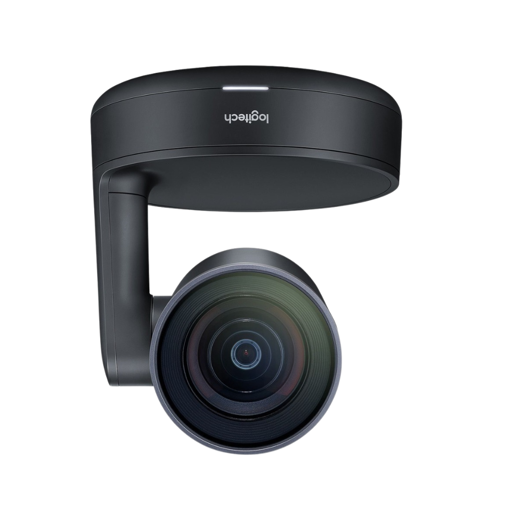 Logitech Rally Plus – 4K UHD Video Conferencing System with USB Connectivity, External Microphones, and Studio-Quality Audio – Desktop Setup