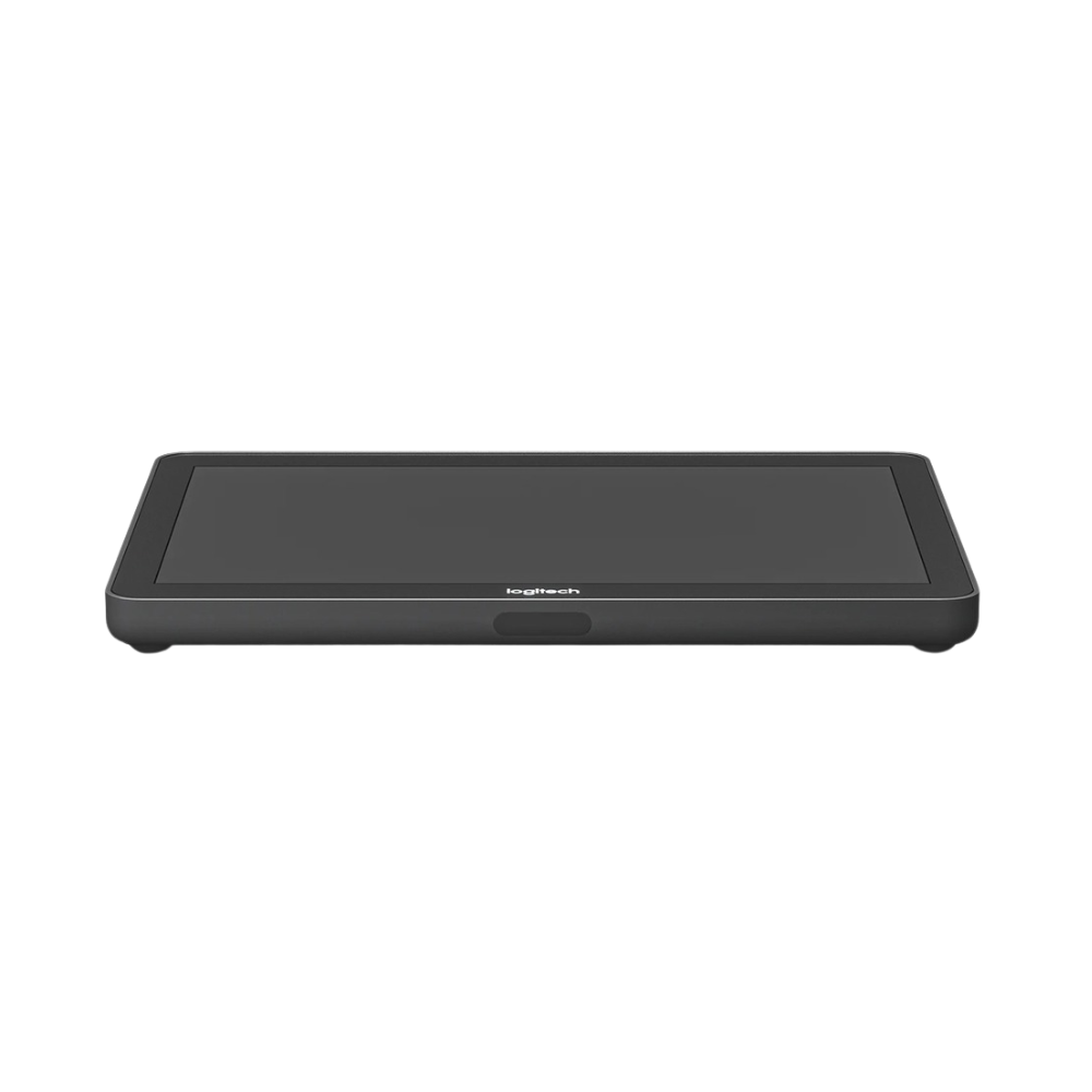 Logitech Tap Touch Controller - For Video Conferencing, Meeting Room - HDMI In - USB - Tabletop, Wall Mountable, Riser Mount - Black