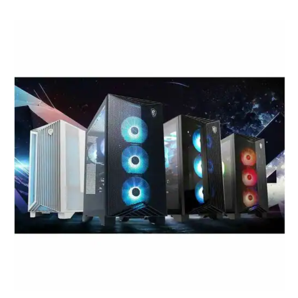 MSI Aegis ZS2 Gaming PC - AMD Ryzen R7 7700 - NVIDIA RTX 5070 - Mid-Tower Chassis - Black