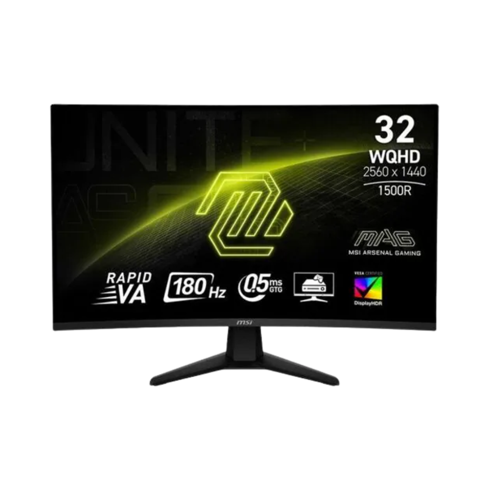 MSI MAG 32CQ6F 32 Inch WQHD Curved Gaming Monitor