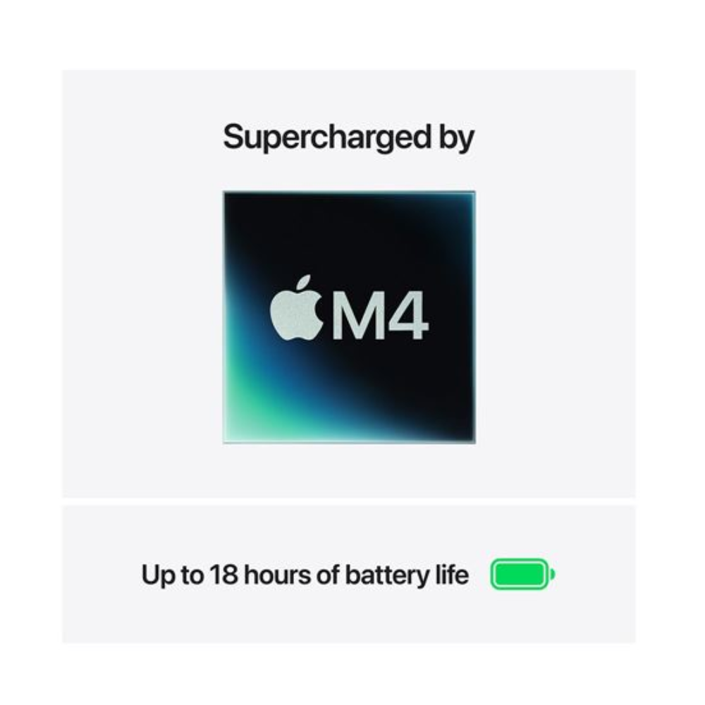 MacBook Air 15" (Early 2025) - M4 10-Core CPU
