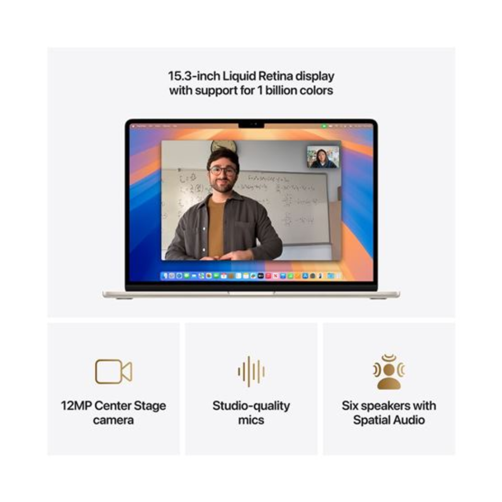 MacBook Air 15" (Early 2025) - M4 10-Core CPU