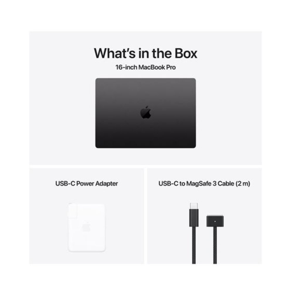 MacBook Pro 16" (Late 2024) - M4 Max 16-Core - Space Black