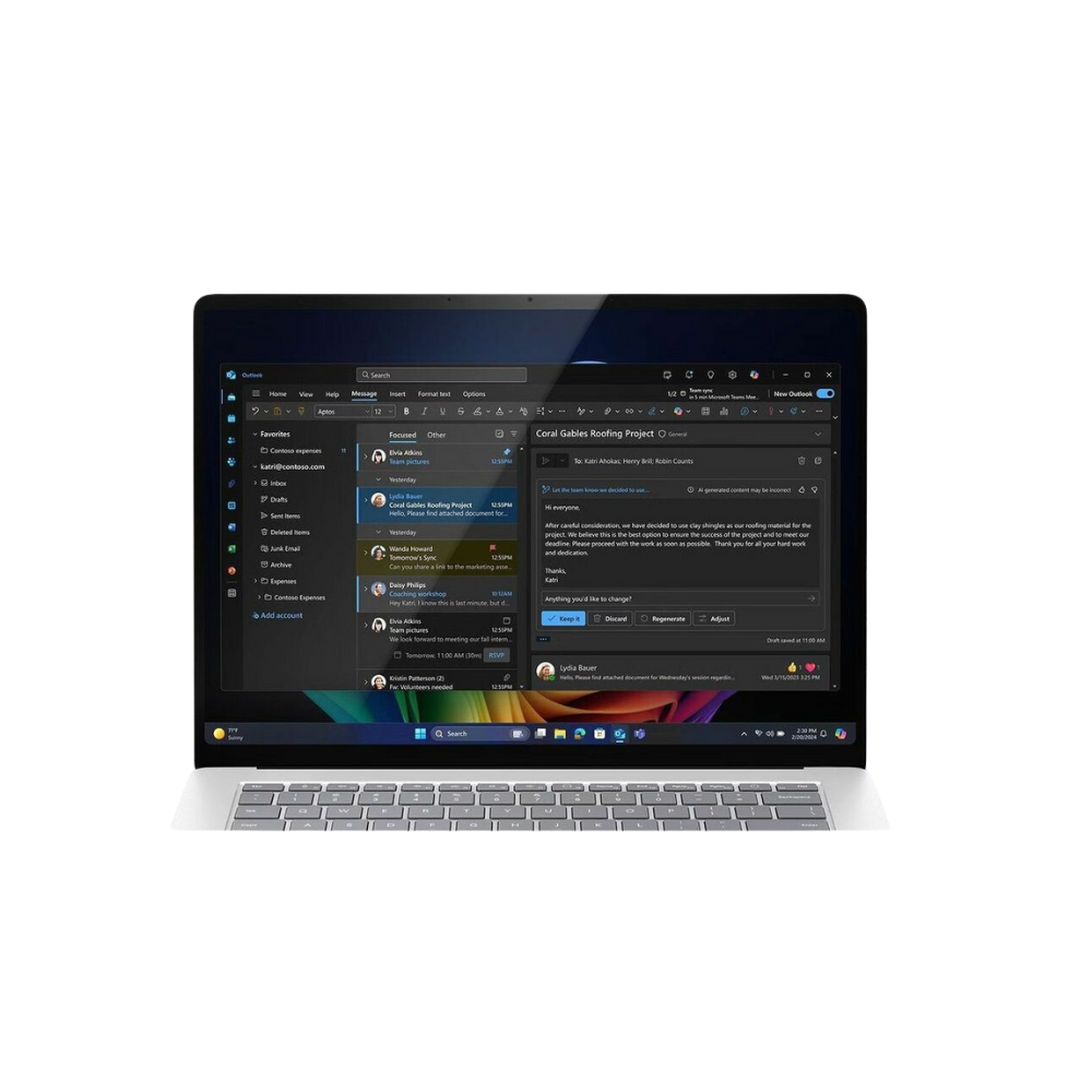 Microsoft Surface Laptop 7 15" Touchscreen Copilot+ PC – Qualcomm Snapdragon X Elite – Platinum