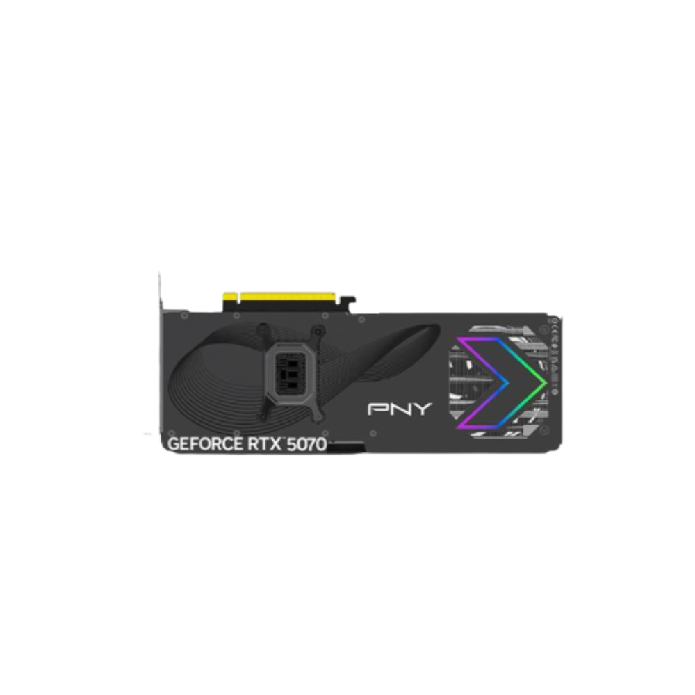 PNY NVIDIA GeForce RTX 5070 ARGB EPIC-X Overclocked Triple Fan 12GB GDDR7 PCIe 5.0 Graphics Card