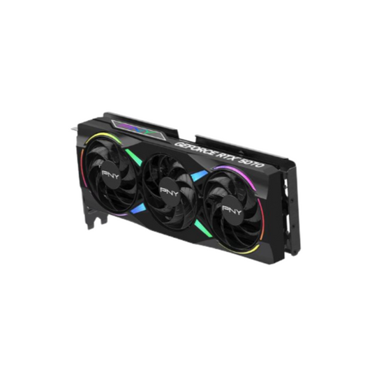 PNY NVIDIA GeForce RTX 5070 ARGB EPIC-X Overclocked Triple Fan 12GB GDDR7 PCIe 5.0 Graphics Card