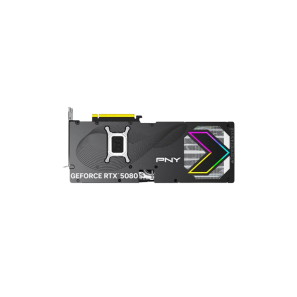 PNY NVIDIA GeForce RTX 5080 EPIC-X RGB Overclocked Triple Fan 16GB GDDR7 PCIe 5.0 Graphics Card