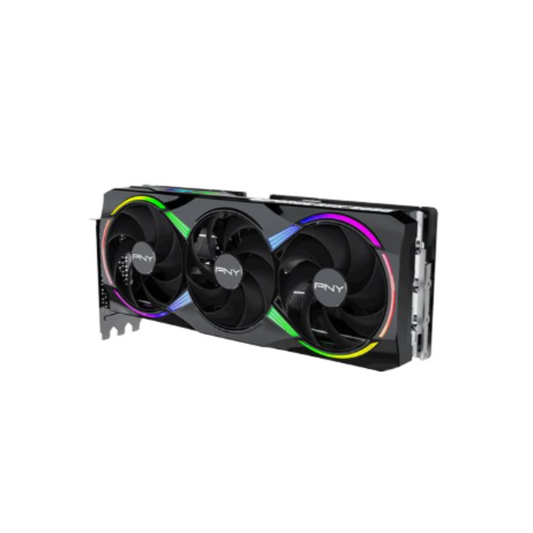 PNY NVIDIA GeForce RTX 5080 EPIC-X RGB Overclocked Triple Fan 16GB GDDR7 PCIe 5.0 Graphics Card