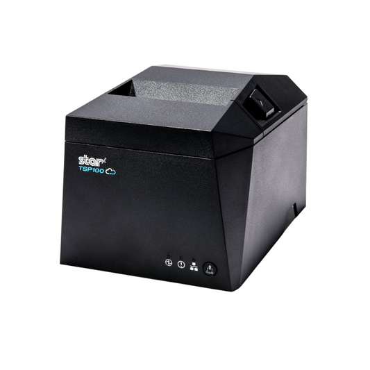 Star Micronics TSP143IVUE Thermal Receipt Printer – USB-C, Ethernet, CloudPRNT, Auto Cutter, AOA, Gray