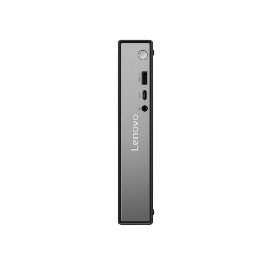 Lenovo ThinkCentre neo 50q QC Tiny Desktop – Qualcomm Snapdragon X Processor – Eclipse Black