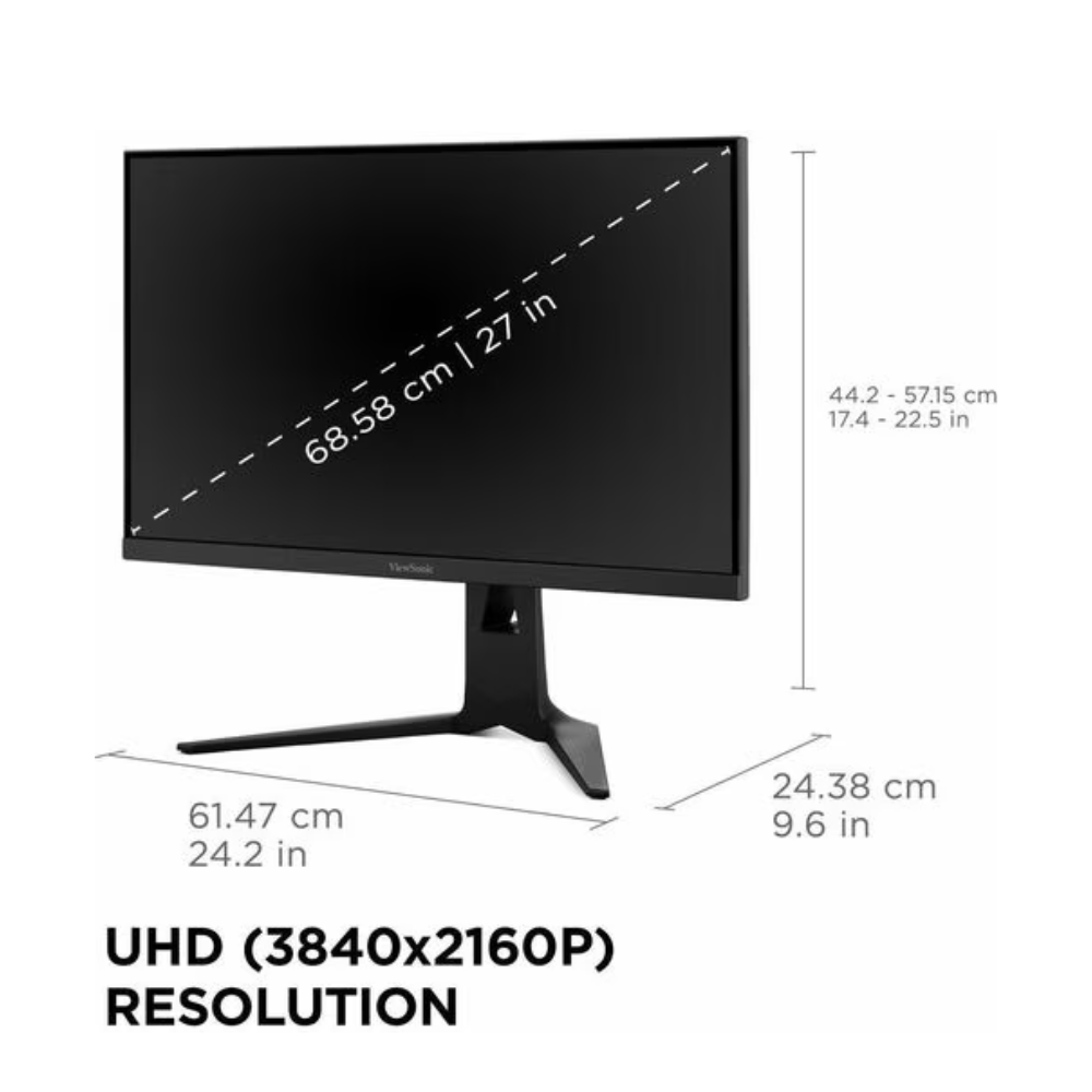 ViewSonic XG275D-4K 27 Inch 4K UHD Gaming Monitor