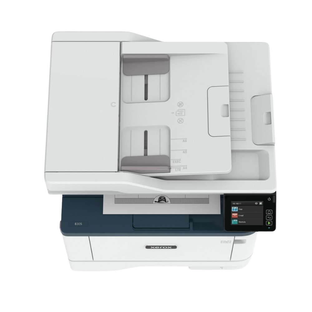 Xerox B305 Monochrome Multifunction Printer – Print, Copy, Scan, 40 ppm, Duplex, Wi-Fi, USB, Ethernet, Letter/Legal, AirPrint, Mopria, Chromebook Compatible