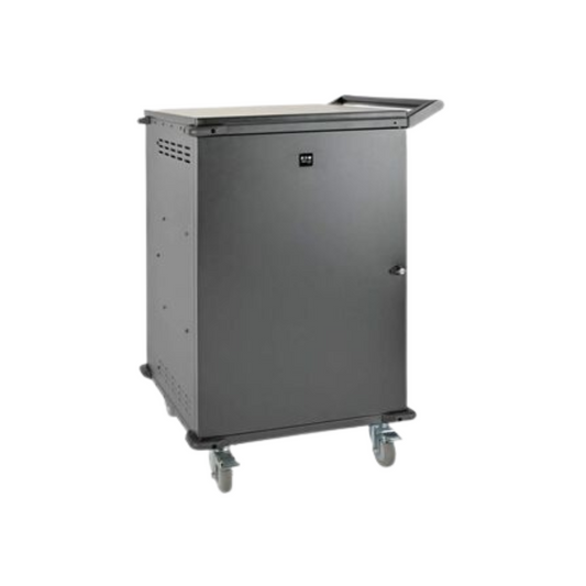 Eaton Tripp Lite Series 48-Device AC Charging Cart – Laptops & Chromebooks – 120V – 10 ft. Cord – Black