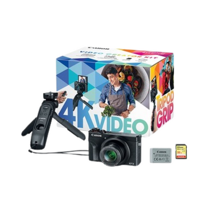 Canon PowerShot G7 X Mark III 20.1MP Compact Camera Video Creator Kit – Black